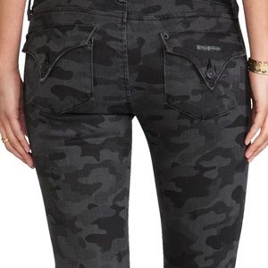Hudson Collin skinny jeans grey camo